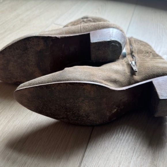 Saint Laurent Rock Suede 41 Western Boot - Picture 5 of 7